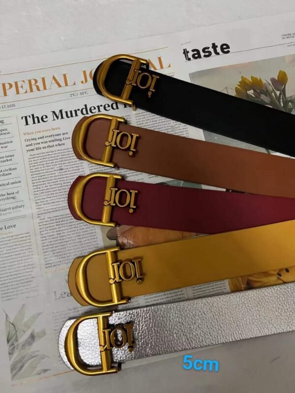 Non Elastic Colored Belt