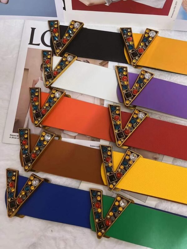 Non Elastic Colored Belt