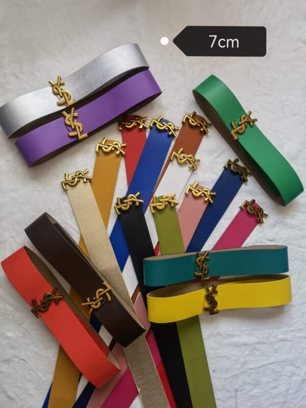 Non Elastic Colored Belt