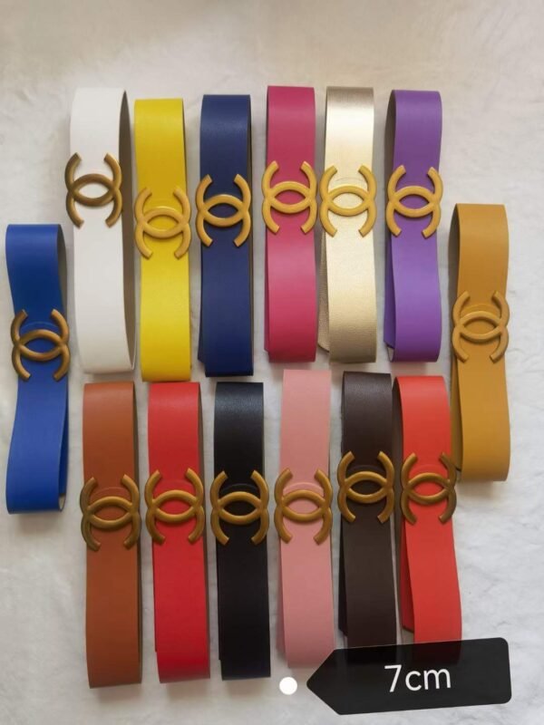 Non Elastic Colored Belt