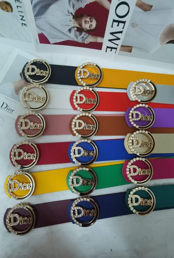 Non Elastic Colored Belt