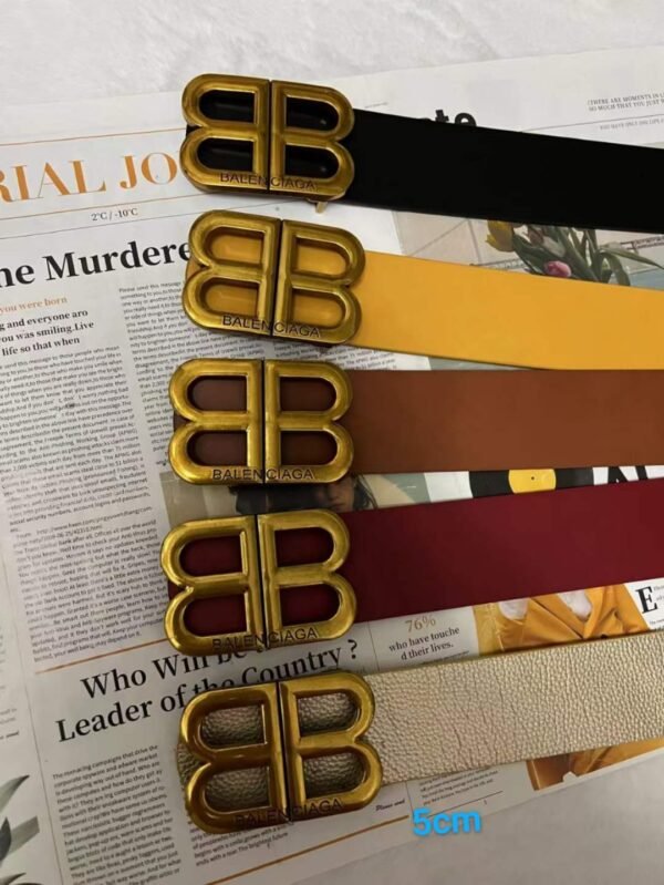 Non Elastic Colored Belt