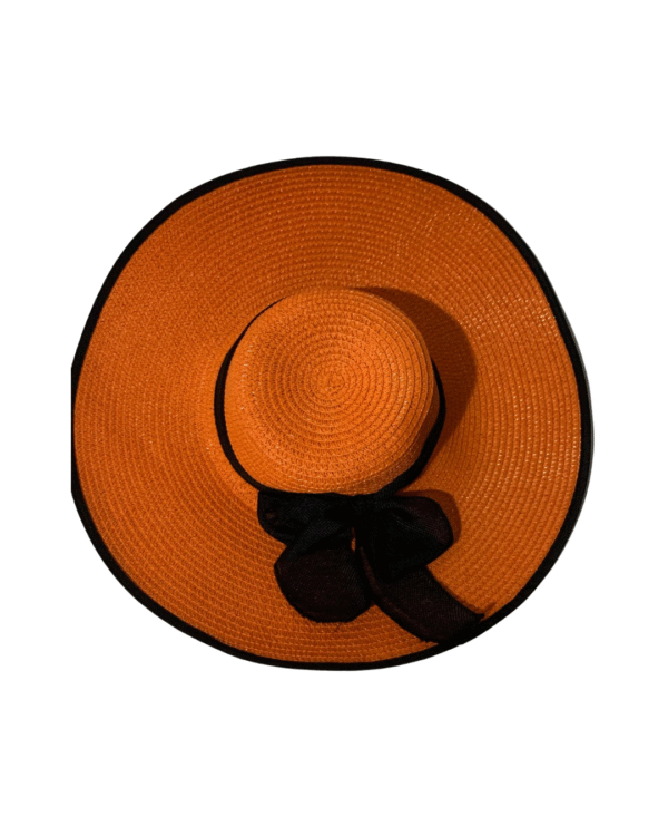 Bow beach hat