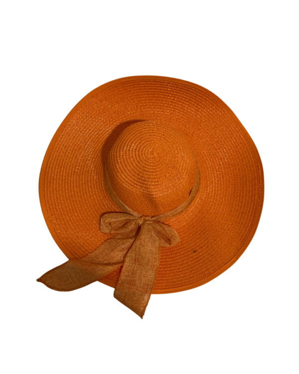 Bow beach hat