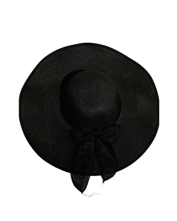Bow beach hat